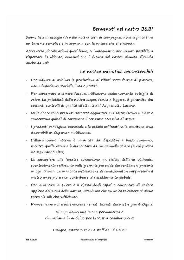 Il Gelso Country house *